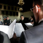 02.06.2017 Kielce. Wernisaż wystawy "Pielgrzym Tysiąclecia" w Pałacu Biskupów Krakowskich / Marzena Mąkosa / Radio Kielce