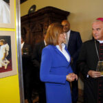 02.06.2017 Kielce. Wernisaż wystawy "Pielgrzym Tysiąclecia" w Pałacu Biskupów Krakowskich / Marzena Mąkosa / Radio Kielce