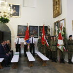 02.06.2017 Szydłów. Odsłonięcie Pomnika Żołnierzy Armii Krajowej Podobwodu AK Szydłów. / Marzena Mąkosa / Radio Kielce