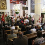 02.06.2017 Szydłów. Odsłonięcie Pomnika Żołnierzy Armii Krajowej Podobwodu AK Szydłów. / Marzena Mąkosa / Radio Kielce