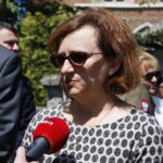 02.06.2017 Szydłów. Odsłonięcie Pomnika Żołnierzy Armii Krajowej Podobwodu AK Szydłów. / Marzena Mąkosa / Radio Kielce