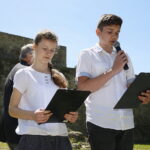 02.06.2017 Szydłów. Odsłonięcie Pomnika Żołnierzy Armii Krajowej Podobwodu AK Szydłów. / Marzena Mąkosa / Radio Kielce