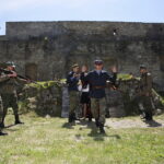 02.06.2017 Szydłów. Odsłonięcie Pomnika Żołnierzy Armii Krajowej Podobwodu AK Szydłów. / Marzena Mąkosa / Radio Kielce