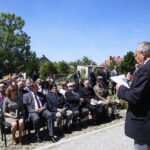 02.06.2017 Szydłów. Odsłonięcie Pomnika Żołnierzy Armii Krajowej Podobwodu AK Szydłów. / Marzena Mąkosa / Radio Kielce