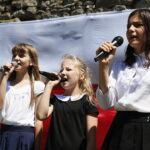 02.06.2017 Szydłów. Odsłonięcie Pomnika Żołnierzy Armii Krajowej Podobwodu AK Szydłów. / Marzena Mąkosa / Radio Kielce