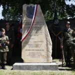 02.06.2017 Szydłów. Odsłonięcie Pomnika Żołnierzy Armii Krajowej Podobwodu AK Szydłów. / Marzena Mąkosa / Radio Kielce