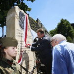 02.06.2017 Szydłów. Odsłonięcie Pomnika Żołnierzy Armii Krajowej Podobwodu AK Szydłów. / Marzena Mąkosa / Radio Kielce