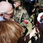 02.06.2017 Szydłów. Odsłonięcie Pomnika Żołnierzy Armii Krajowej Podobwodu AK Szydłów. / Marzena Mąkosa / Radio Kielce