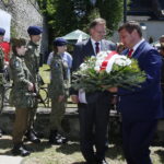 02.06.2017 Szydłów. Odsłonięcie Pomnika Żołnierzy Armii Krajowej Podobwodu AK Szydłów. / Marzena Mąkosa / Radio Kielce