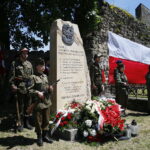 02.06.2017 Szydłów. Odsłonięcie Pomnika Żołnierzy Armii Krajowej Podobwodu AK Szydłów. / Marzena Mąkosa / Radio Kielce