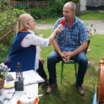 Przygotowania do konkursu "Jawor - u źródeł kultury". Radio Kielce z wizytą u Stefana Wyczyńskiego / Grzegorz Jamka / Radio Kielce