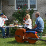 Przygotowania do konkursu "Jawor - u źródeł kultury". Radio Kielce z wizytą u Stefana Wyczyńskiego / Grzegorz Jamka / Radio Kielce