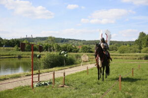 11.06.2017 Podzamcze Chęcińskie. Szlakiem Jana III Sobieskiego. / Marzena Mąkosa / Radio Kielce