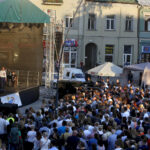 11.06.2017 Kielce. „Niech się stanie” na kieleckim Rynku. / Marzena Mąkosa / Radio Kielce