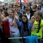 11.06.2017 Kielce. „Niech się stanie” na kieleckim Rynku. / Marzena Mąkosa / Radio Kielce