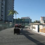 Okrągła kładka dla pieszych nad ruchliwym skrzyżowaniem w Rzeszowie / Robert Felczak / Radio Kielce