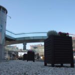 Okrągła kładka dla pieszych nad ruchliwym skrzyżowaniem w Rzeszowie / Robert Felczak / Radio Kielce