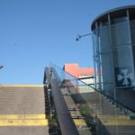 Okrągła kładka dla pieszych nad ruchliwym skrzyżowaniem w Rzeszowie / Robert Felczak / Radio Kielce