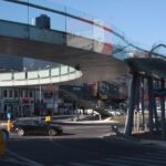 Okrągła kładka dla pieszych nad ruchliwym skrzyżowaniem w Rzeszowie / Robert Felczak / Radio Kielce