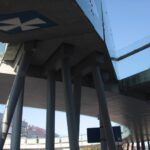 Okrągła kładka dla pieszych nad ruchliwym skrzyżowaniem w Rzeszowie / Robert Felczak / Radio Kielce