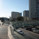 Okrągła kładka dla pieszych nad ruchliwym skrzyżowaniem w Rzeszowie / Robert Felczak / Radio Kielce