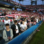 22.06.2017 Kielce. UEFA EURO U21. Mecz Polska - Anglia. / Włodzimierz Batóg / Radio Kielce