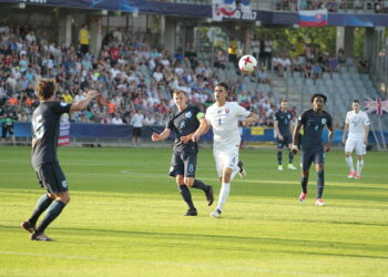 19.06.2017 Kielce. Euro U21. Mecz  Słowacja - Anglia / Włodzimierz Batóg / Radio Kielce