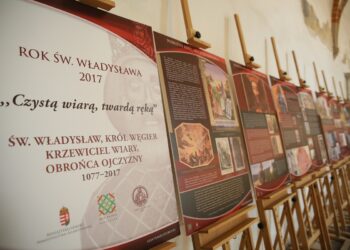 Wystawa na Św. Krzyżu - "Czystą wiarą, twardą ręką. Święty Władysław, Król Węgier, krzewiciel wiary, obrońca ojczyzny" / Marzena Mąkosa / Radio Kielce