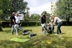 27.06.2017 Kielce. "Stacja Wakacje" - wspólny trening z trenerami fitness klubu JATOMI. / Bartosz Wójcik