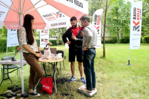 27.06.2017 Kielce. "Stacja Wakacje" - wspólny trening z trenerami fitness klubu JATOMI. / Bartosz Wójcik