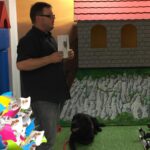 15.07.2017 Kielce. Apteka Wyobraźni. Warsztaty z z udziałem psa-terapeuty / Monika Miller / Radio Kielce