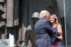 06.07.2017 Wystąpienie Donalda Trumpa na placu Krasińskich w Warszawie / Grzegorz Jakubowski / KPRP