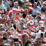 06.07.2017 Wystąpienie Donalda Trumpa na placu Krasińskich w Warszawie / Grzegorz Jakubowski / KPRP