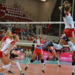 14.07.2017 Ostrowiec Świętokrzyski. WGP siatkarek. Mecz Peru - Polska / MOSiR Ostrowiec
