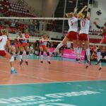 14.07.2017 Ostrowiec Świętokrzyski. WGP siatkarek. Mecz Peru - Polska / MOSiR Ostrowiec