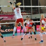 14.07.2017 Ostrowiec Świętokrzyski. WGP siatkarek. Mecz Peru - Polska / MOSiR Ostrowiec