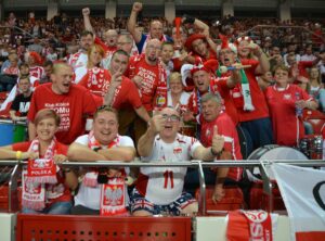 Mecz siatkowy Polska - Argentyna (15.07.2017) / MOSiR Ostrowiec