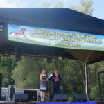 09.07.2017 Opatowiec. Championat koni / Ewa Pociejowska - Gawęda / Radio Kielce