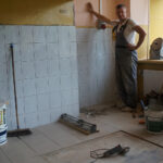 Jędrzejów. Remont budynku Gimnazjum Nr 1, w którym będzie Szkoła Podstawowa nr 5 / Ewa Pociejowska-Gawęda / Radio Kielce