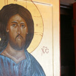 Jędrzejów. Warsztaty pisania ikon w Klasztorze Ojców Cystersów (24.07.2017) / Ewa Pociejowska-Gawęda / Radio Kielce