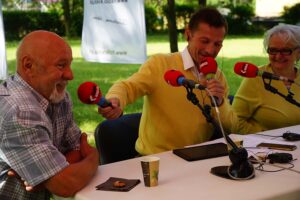 Kielce. „Stacja: Wakacje” w ogrodach Radia Kielce / Robert Felczak / Radio Kielce
