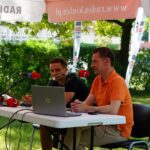 10.07.2017 Stacja: Wakacje. Janusz Radek w Ogrodach Radia Kielce / Karol Żak / Radio Kielce