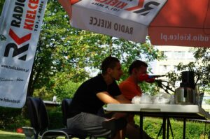 10.07.2017 Stacja: Wakacje. Janusz Radek w Ogrodach Radia Kielce / Karol Żak / Radio Kielce