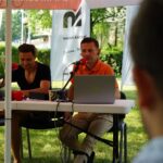 10.07.2017 Stacja: Wakacje. Janusz Radek w Ogrodach Radia Kielce / Karol Żak / Radio Kielce