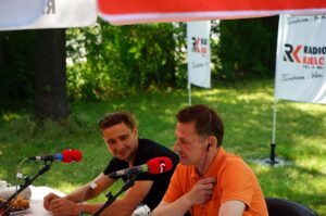10.07.2017 Stacja: Wakacje. Janusz Radek w Ogrodach Radia Kielce / Karol Żak / Radio Kielce