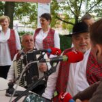 17.07.2017 Stacja: Wakacje. Kapela Sołtysa z Wąchocka w Ogrodach Radia Kielce / Karol Żak / Radio Kielce