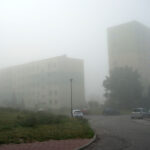 Kielce ukryte we mgle / Robert Felczak / Radio Kielce