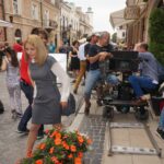 05.07.2017 Sandomierz. Zdjęcia do nowego sezonu serialu Ojciec Mateusz / Grażyna Szlęzak - Wójcik / Radio Kielce