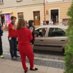 05.07.2017 Sandomierz. Zdjęcia do nowego sezonu serialu Ojciec Mateusz / Grażyna Szlęzak - Wójcik / Radio Kielce