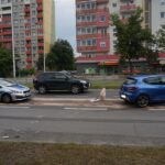 19.07.2017 Kielce. Wypadek na skrzyżowaniu ulic Warszawskiej i Studenckiej / Bartosz Koziej / Radio Kielce